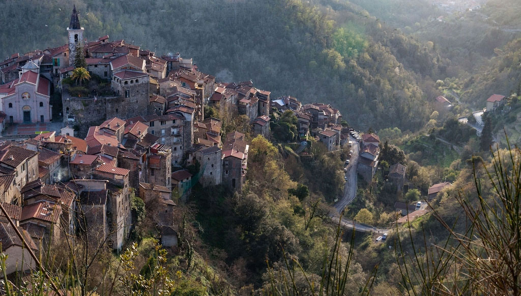 Apricale Italien